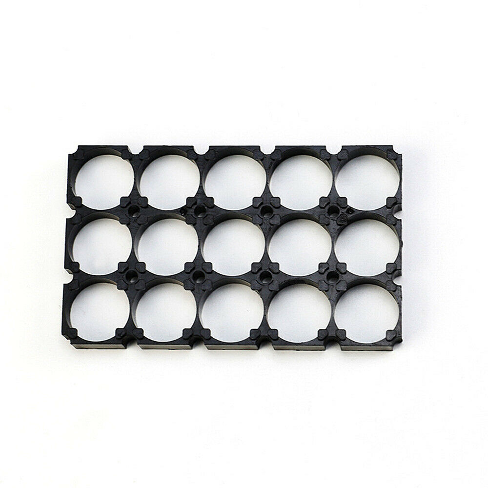 5Pcs 3X5 Cylindrical Lithium Battery Holder Bracket Spacer Frame Radiating