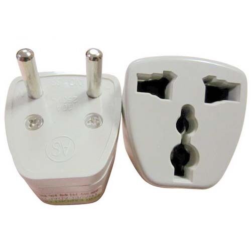 Universal Travel Power Plug Adaptor eu EURO to USA us/au AUSTRALIAN/UK 2Pin-kd