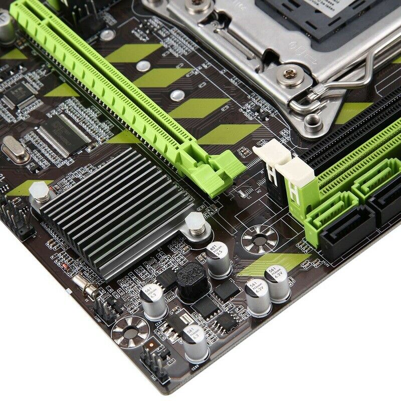 X79 Desktop PC Motherboard LGA 2011 Dual Channel 4XDDR3 DIMM UP to 64GB MemoryI2