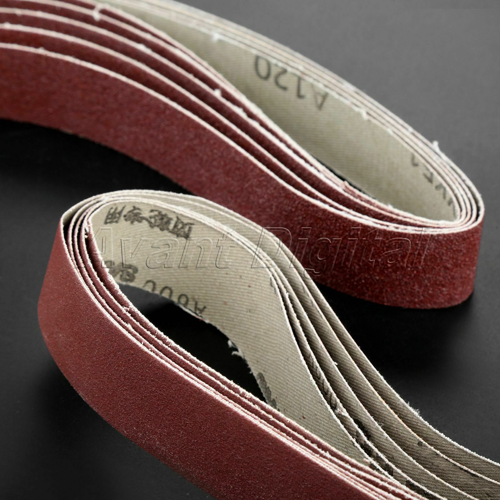 760mm*25mm Sander Sanding Paper Polishing Abrasive Belts Tool 600# Grit 5pcs