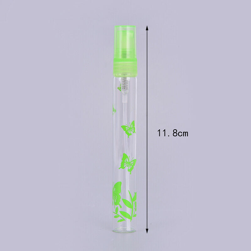 6Pieces 10ml Mini Perfume Bottle&Glass Empty Spray Printing Bottle ES^ZYW Ra FT