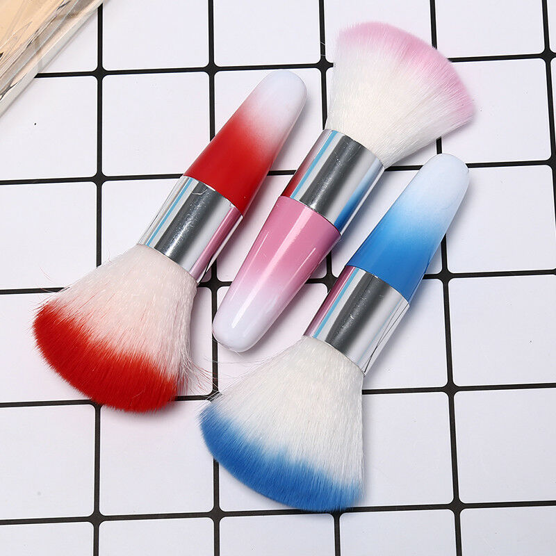 Colorful Nail Brush Remove Dust   For Nail Art Dust Cleaner Nail Brush&SJCAUJ Tt