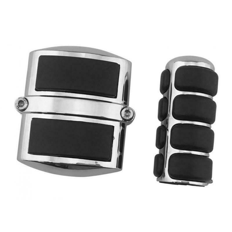 Alloy Gear Shift Lever Head Footpeg Pedals Cover Case for Motorcycles ATV