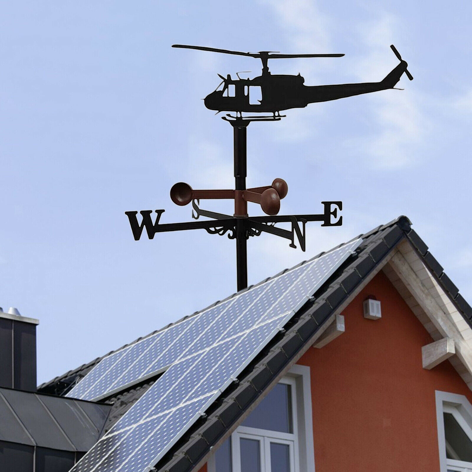 Decorative Metal Wind Vane, Iron Weather Vane, Wind Direction