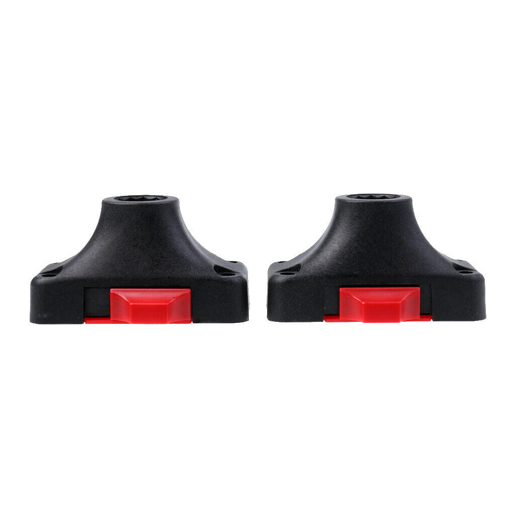 2Pcs Compact Fishing Rod Holder Stand for Boat Inflatable Dinghy Kayak Canoe