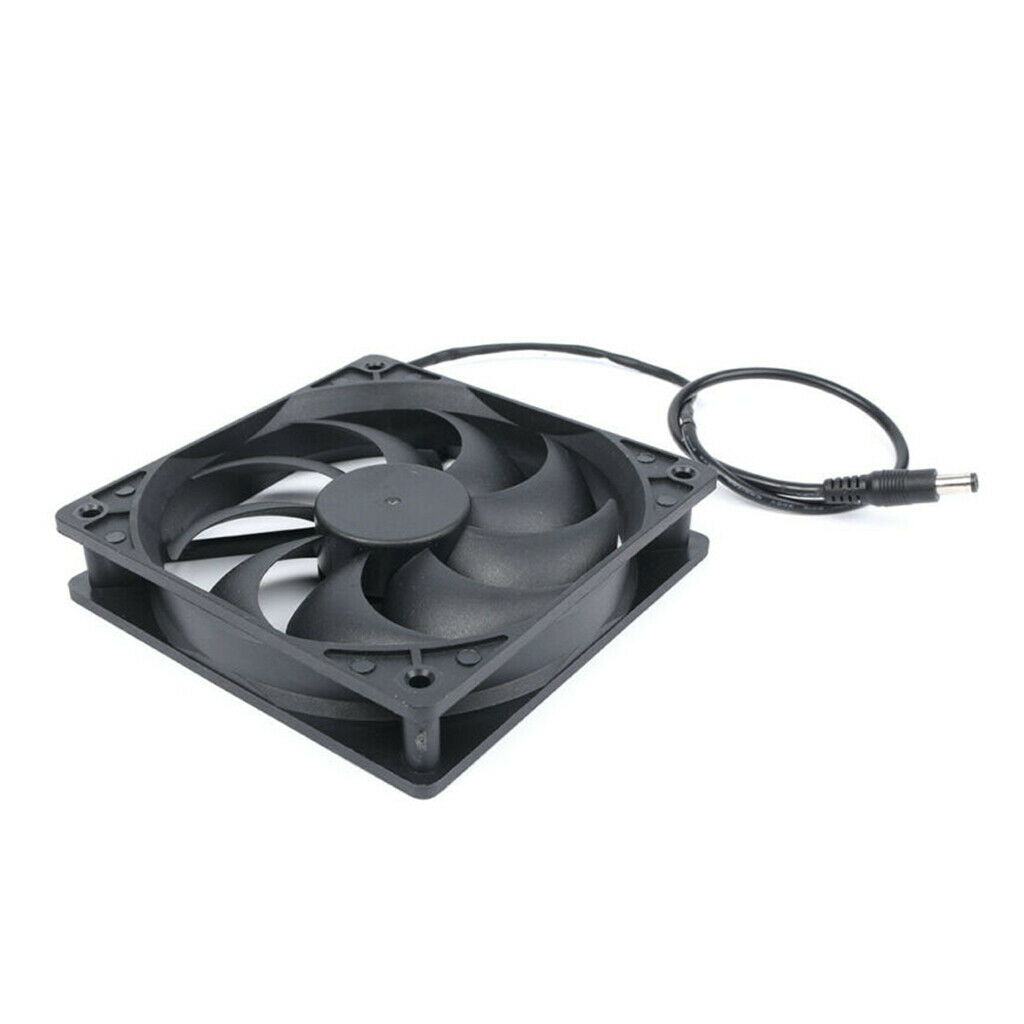 20W 12V Solar Panel Powered Exhaust Fan USB Cooling Ventilator Easy to carry