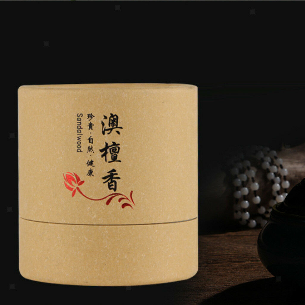 48pcs/Box Natural Incense Coil Spiral Incenses Australian Sandalwood 03