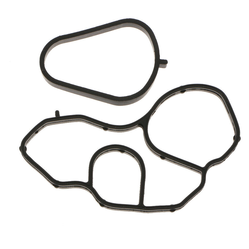 Automotive Black Engine Oil Cooler Sealing Silicone Gasket for BMW Mini
