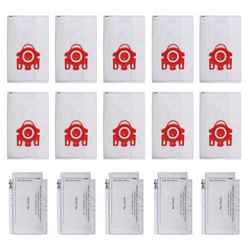 20x Dust Bag Vacuum Cleaner Filter Bag for Miele FJM Air Clean Vacuum Cleaner C4