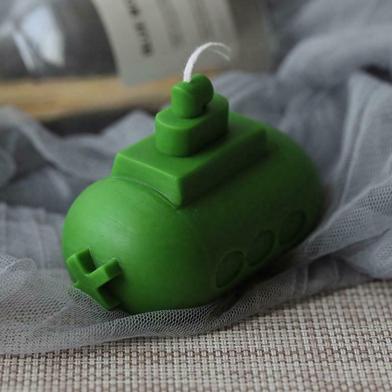Creative Submarine Candles Silicone Mold Aromatherapy Candle Silicone Soap Mold