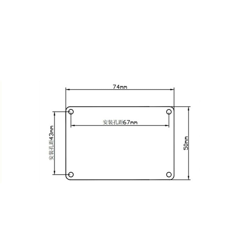 Support High And Low Frequency Band Adjustment Backlight VU Level Driver Board