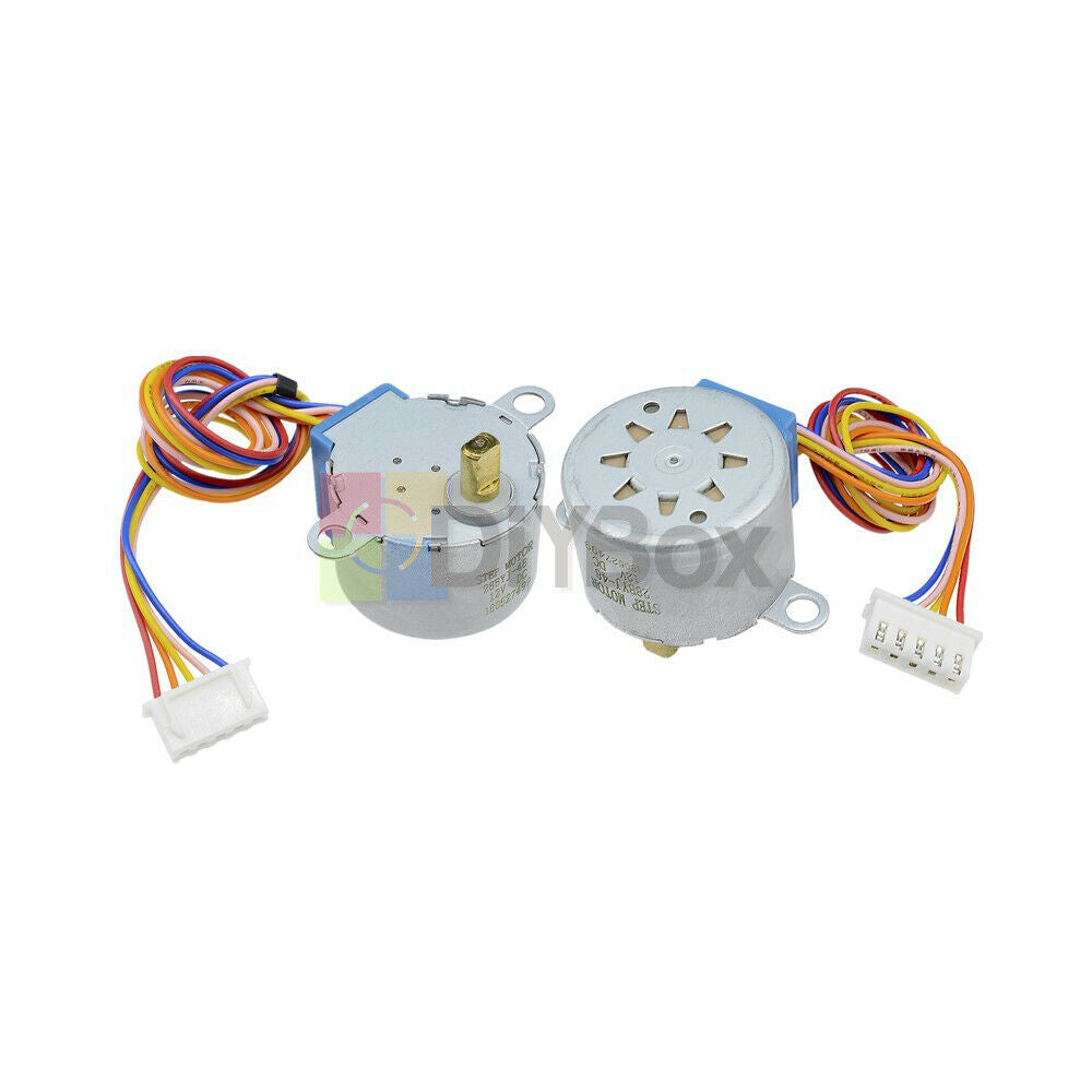 10PCS 28BYJ-48-12V 12V 4-phase 5-wire Stepper Motor Gear Module For Arduino