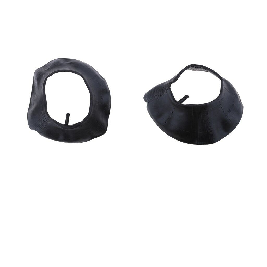 2x 6inch Tire Inner Tube & Valve Stem For Wheelbarrows Tractors Mowers Carts