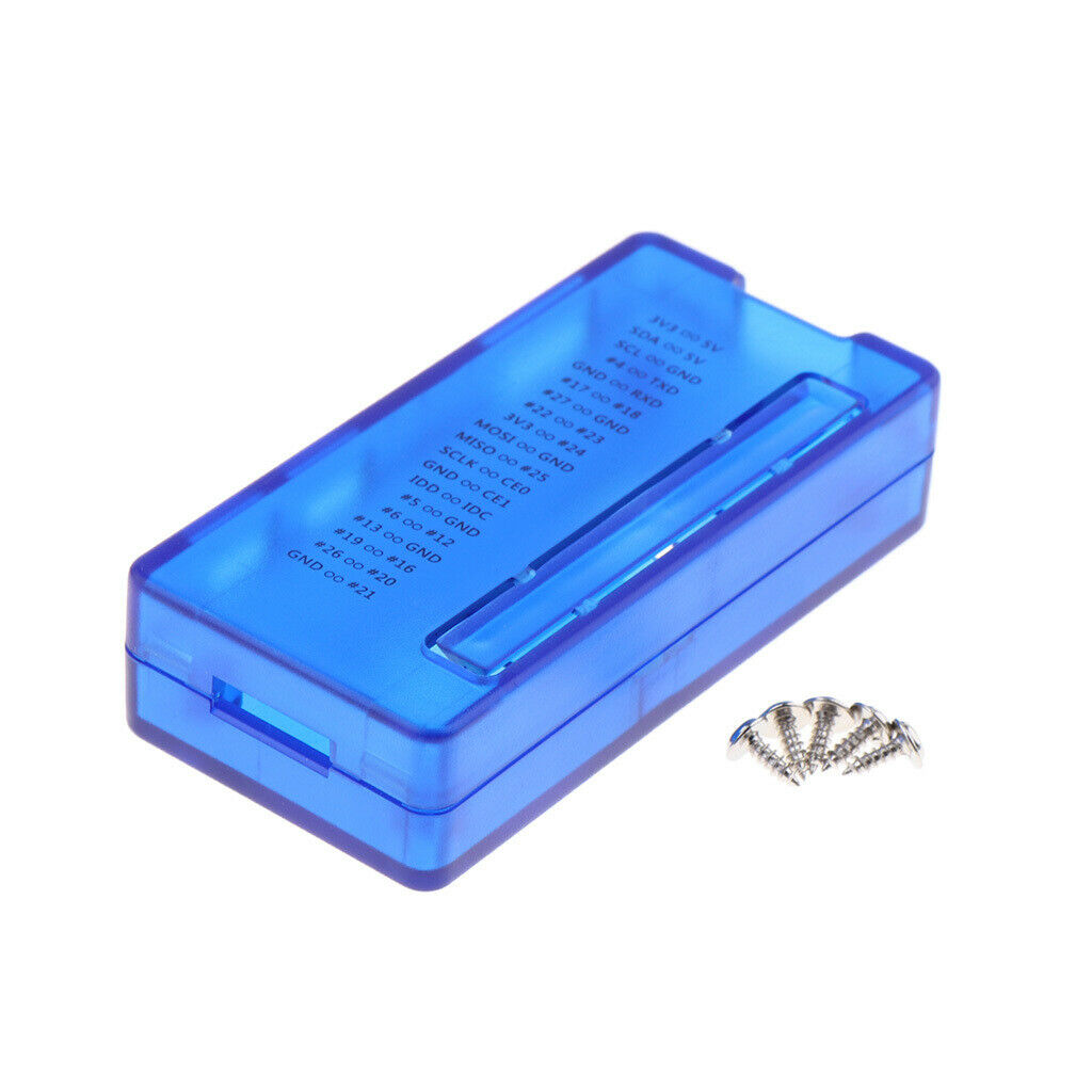 ABS Plastic GPIO Reference Case Protective Cover for Raspberry Pi zero 1.3/W