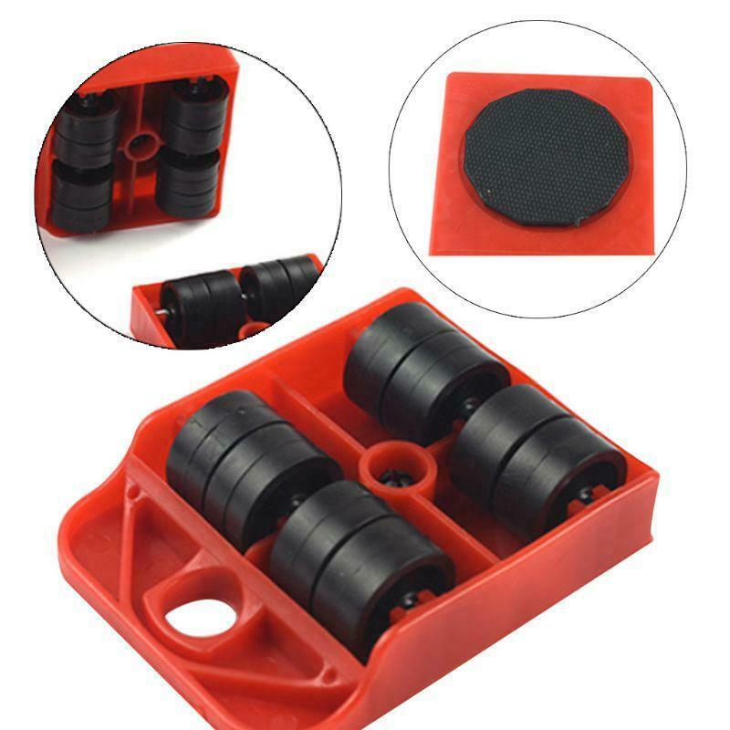 4pcsMoves Furniture Tool Transport Shifter Moving Wheel Slider Remover Roller