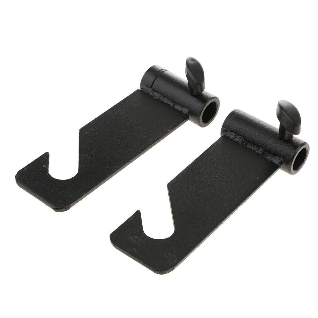1 Pair Single Roller Background Holder Hooks Wall Ceiling Mounted Brackets