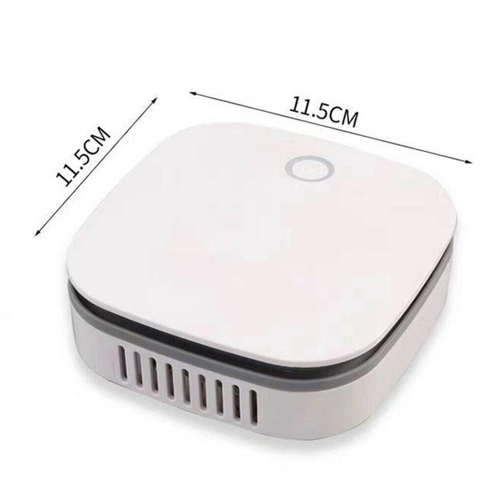 Negative Ion Generator Air Purifier Home Air Cleaner USB 11.5x11.5x3.5cm
