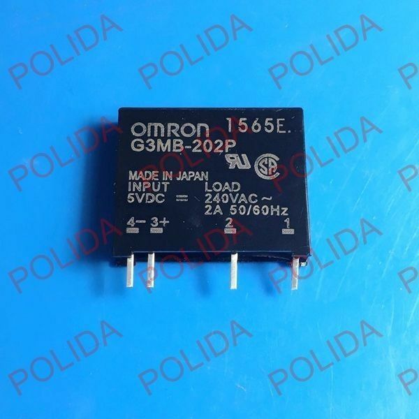 1PCS  RELAY OMRON SIP-4 (DIP-4) G3MB-202P-5VDC G3MB-202P-DC5 G3MB-202P-5V (DC5V)
