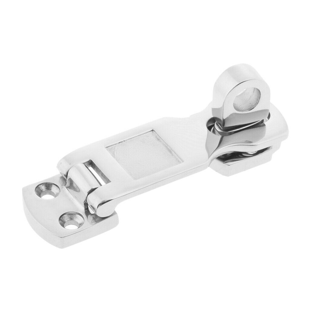 316 Stainless Steel Anti-Rattle Latch Boat Locker Hatch Fastener Clamp 3.54