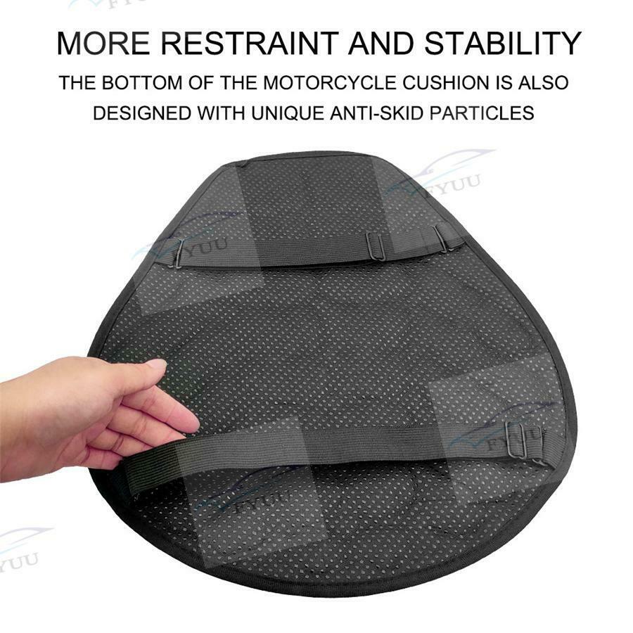 1x Motorcycle Seat Cushion Car Inflatable Decompression office Air Seat Cushion