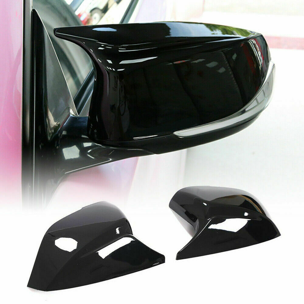 M3 Glossy Black Side Mirror Cover Replace For INFINITI Q50 S Q60 Q70 QX30 14-21