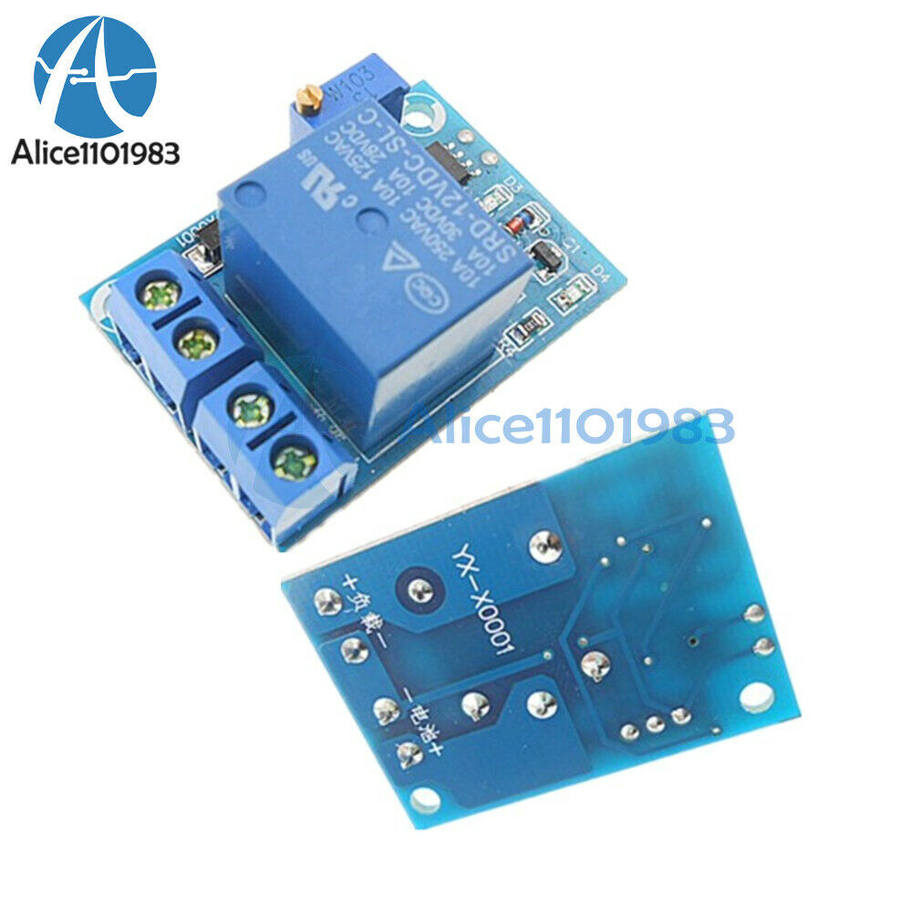2X 12V Battery Low Voltage Cut off Switch Controller Excessive Protection Module