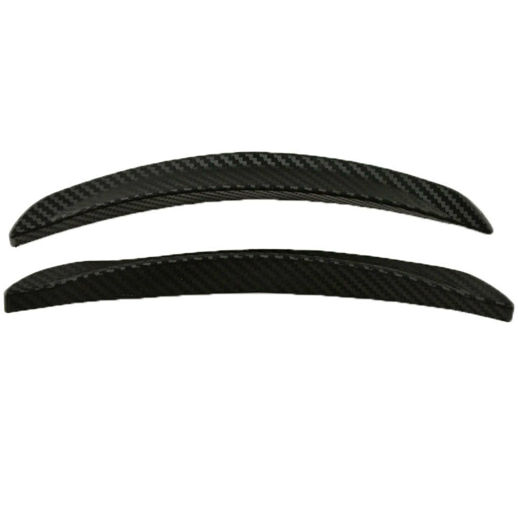 4x Carbon Fiber Fender Flares Arch-Wheel Eyebrows Protector Strip 25cm+32cm