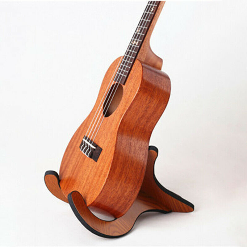 Wooden/Wood Stand/Holder For Ukulele/Uke/violin Folding Vertical Bracket HN US