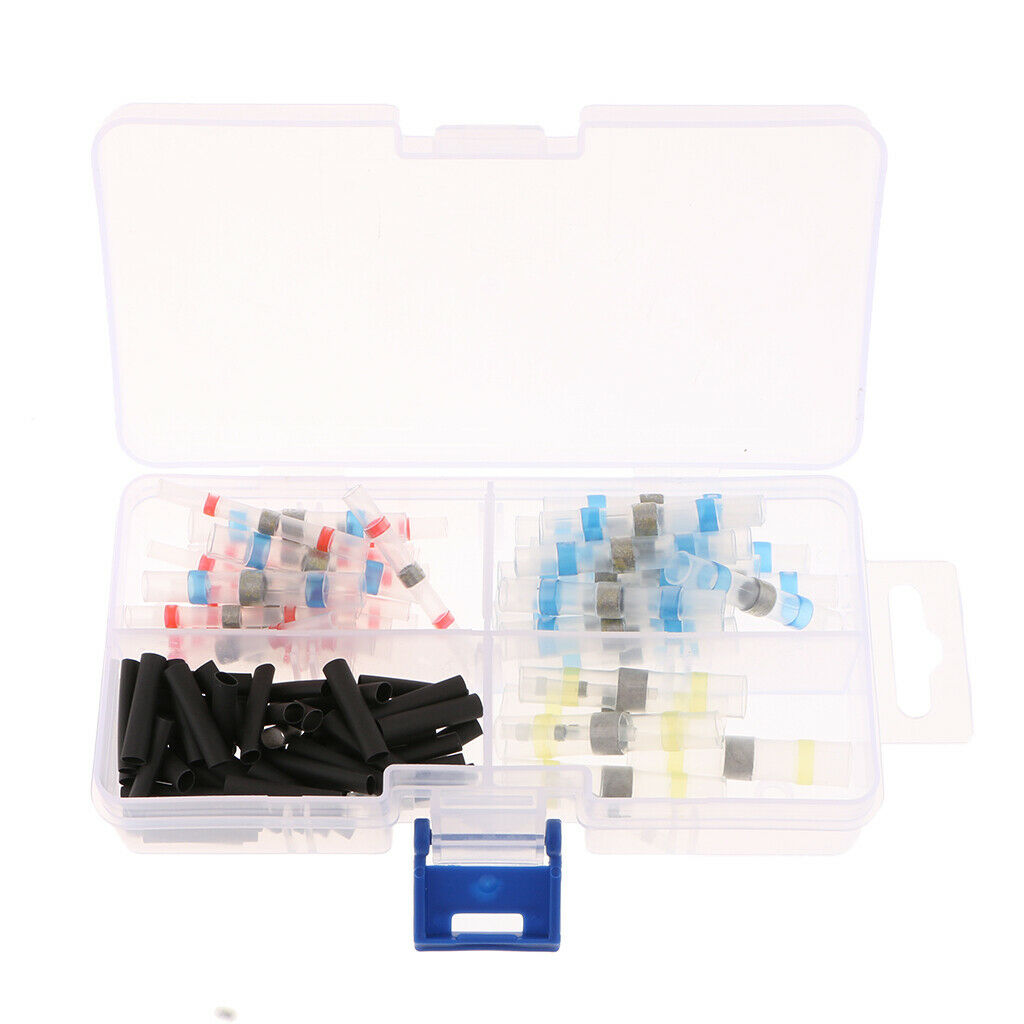 100 Pieces of Shrink Sleeve Welding Cable End Connector