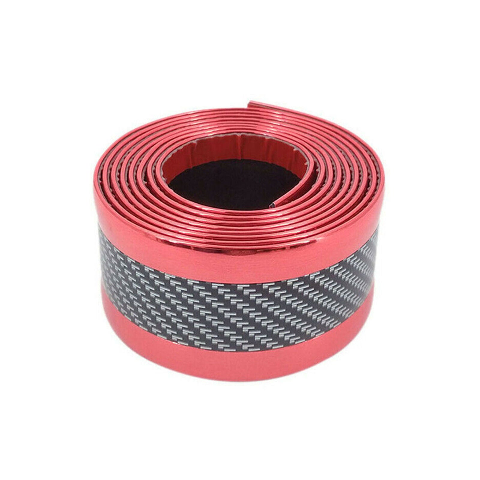 Accessories Carbon Fiber Rubber Protector Door Sill Scuff Cover Car Stickers