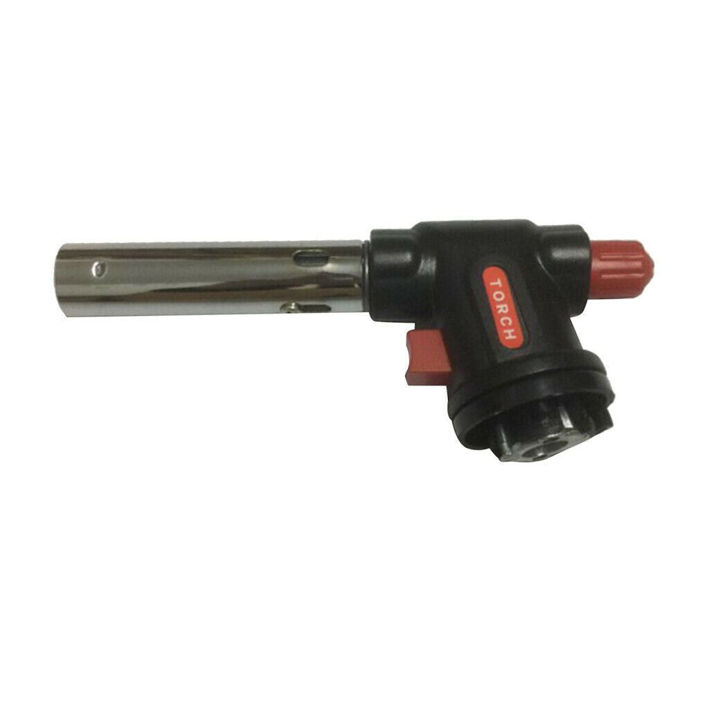 Camping Picnic Gas Torch Butane Burn Flame Gun Outdoor Ignition Flamethrower