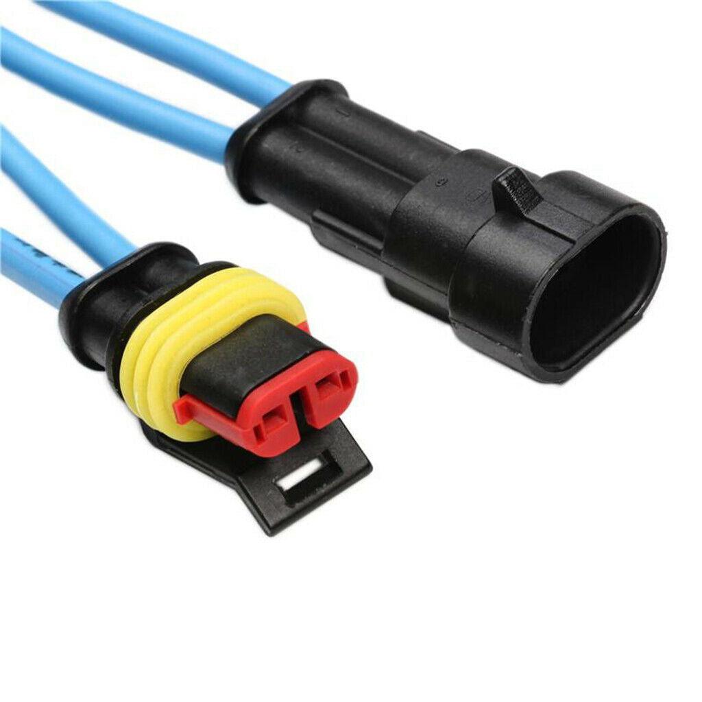 1/2/3/4 Pins Waterproof Connector Wire Terminal Connector Set for Automotive