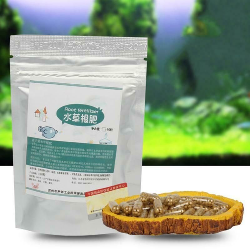 Aquarium Plant Grass Fertilizer Root Tab Capsules Live Water Fish Tank Nutrition