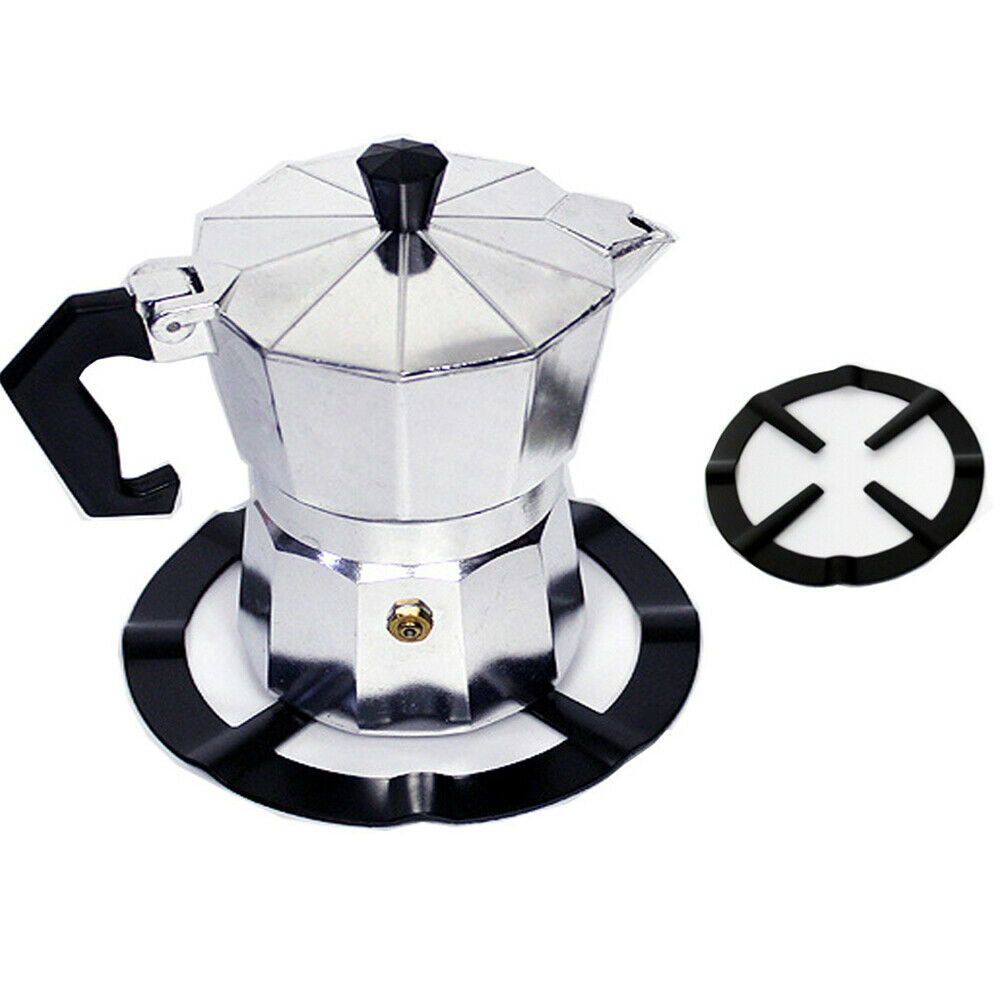 1pc Iron Gas Stove Cooker Plate Coffee Moka Pot Stand Reducer Ring Hold^.l8
