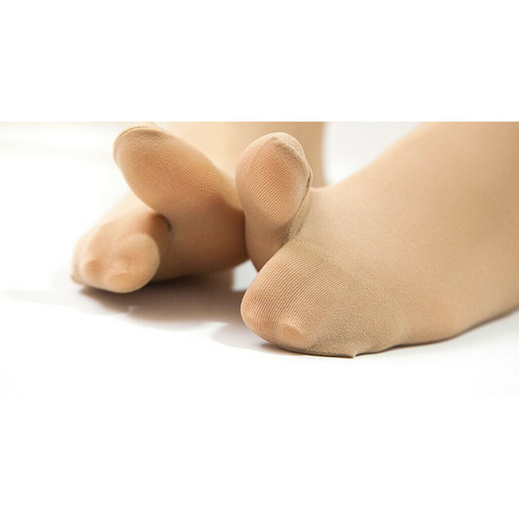 4 Pair Women No Show Socks Tabi Socks Non Slip Ankle Crew Socks Skin Color
