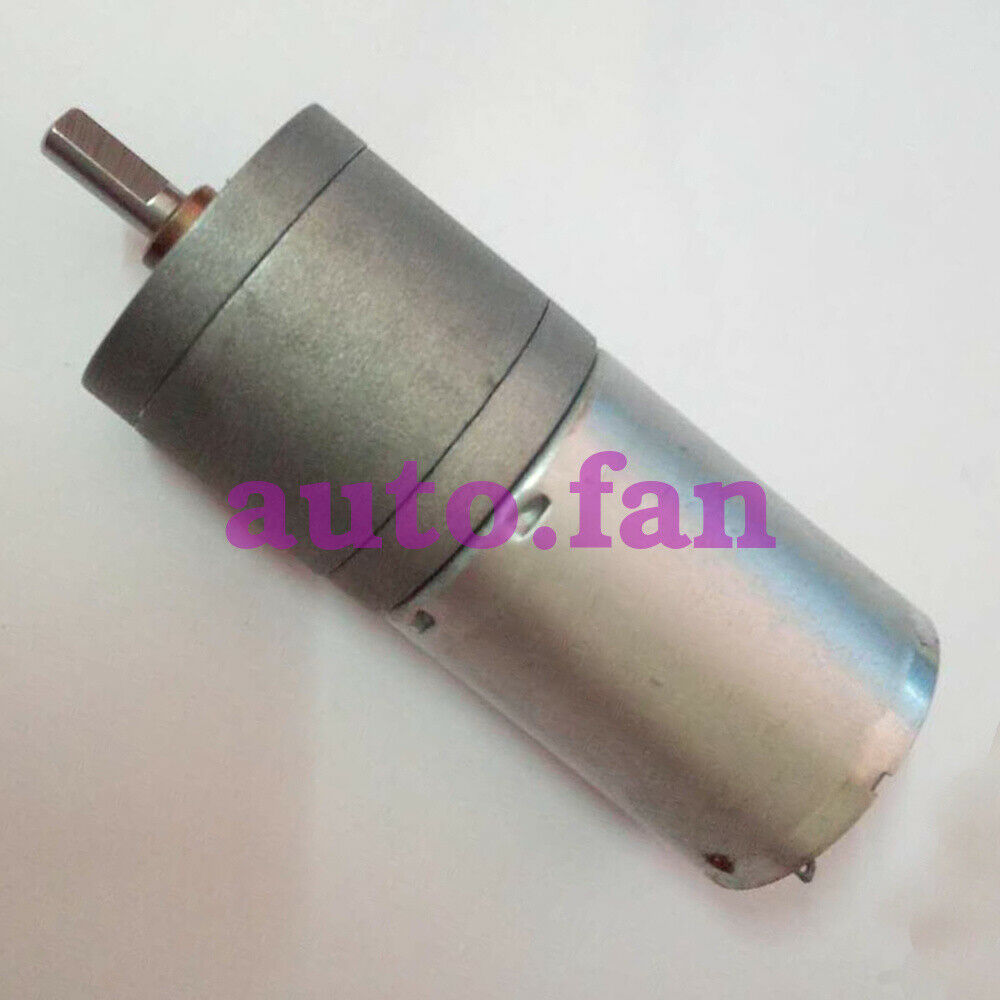 New ZGA25 370 DC Geared Motor ZGA25-370 High Torque Forward and Reverse 12v