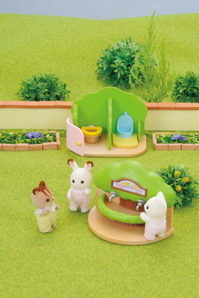 New! 4720 Sylvanian Families Nursery Bathroom 2 Piece Set Children Girls Age 3+