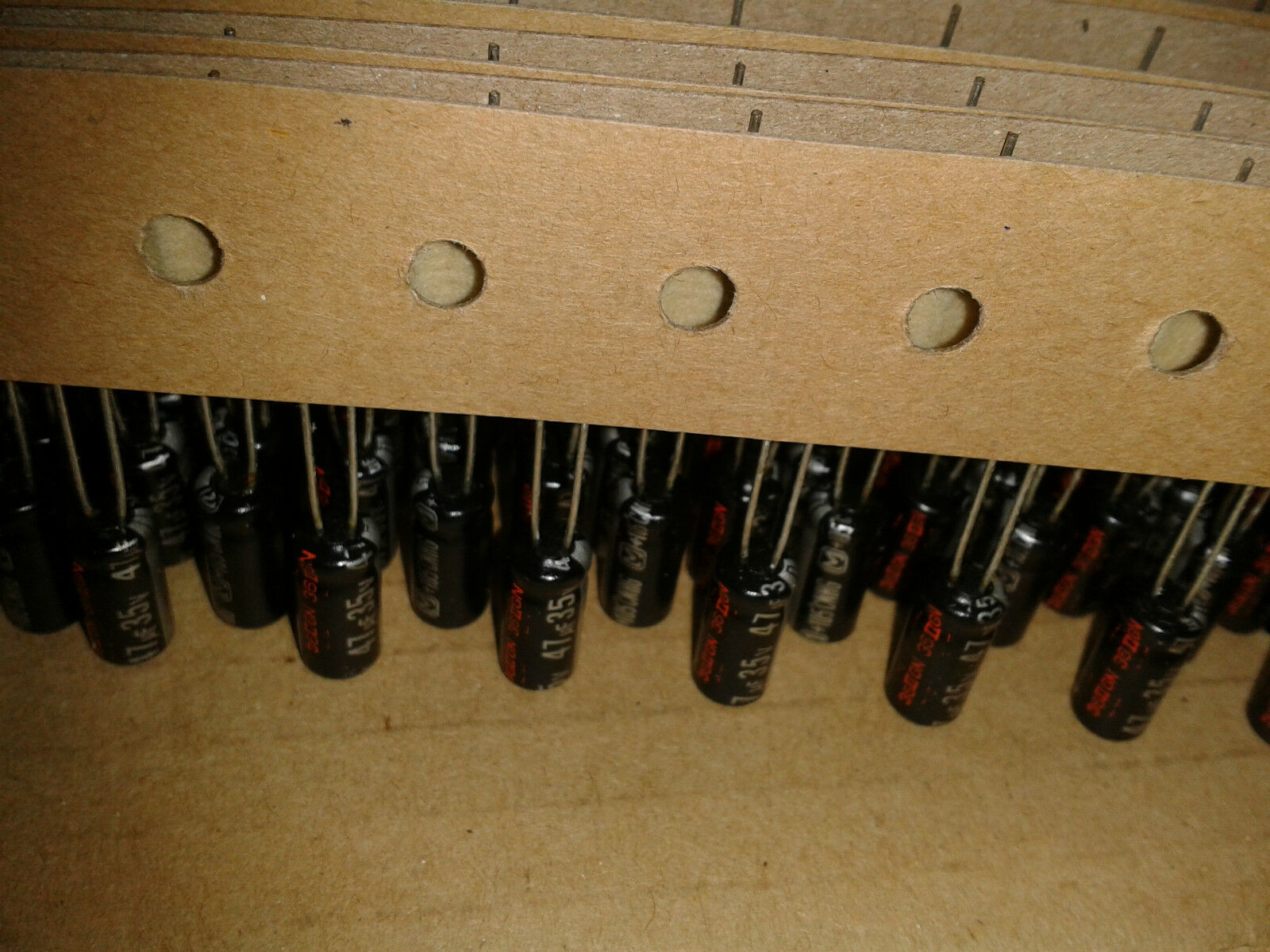 25pcs PANASONIC NHG 47uF 35V 105C 5X11mm HI END TUBE AMP AUDIO CAPS!BEST SOUND!