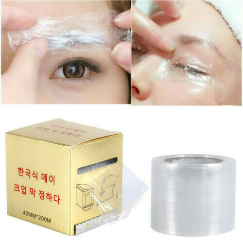 Disposable Tattoo Film Clear Plastic Wrap for Eyebrow Lip Permanent Makeup Tape