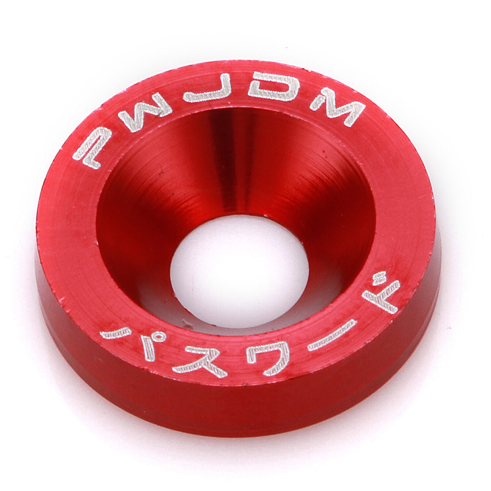 20pcs Red Billet Aluminum Fender/Bumper Washer/Bolt Engine Bay Dress Up Kit USA