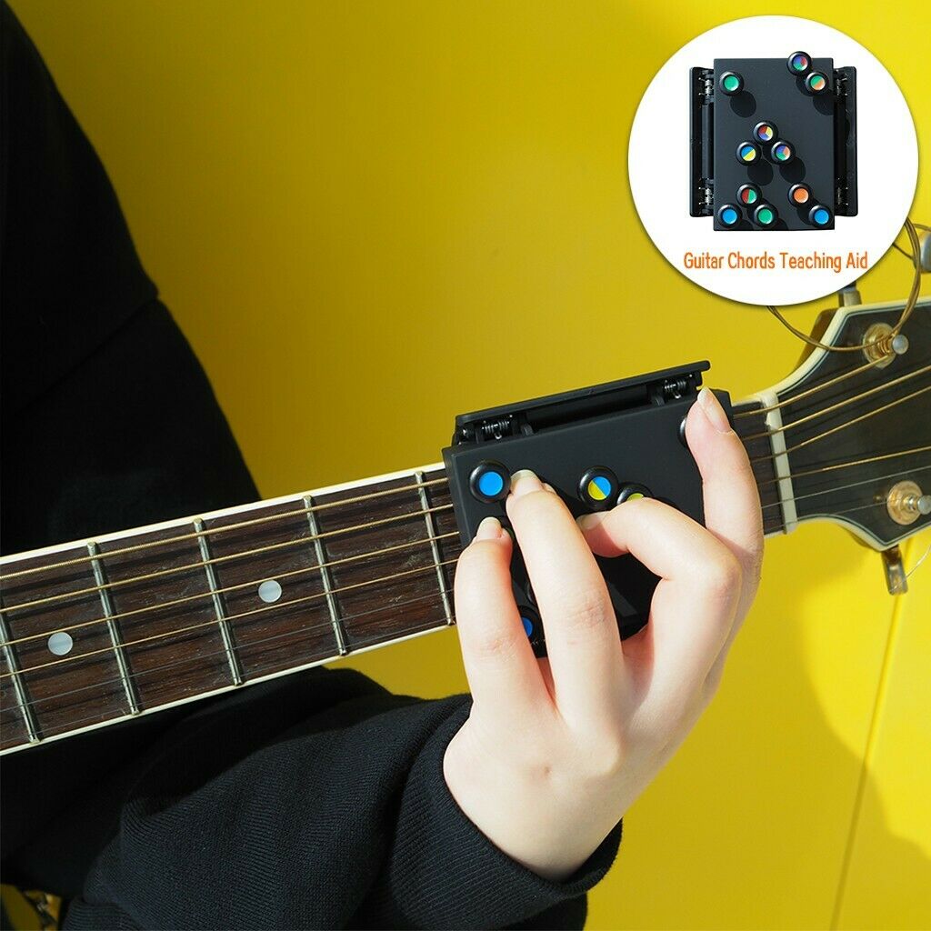New Guitar Learning System Teaching  Practice Aid with 21 chords Teaching Aid