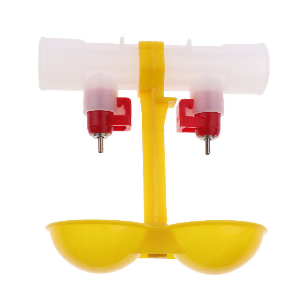 10 pieces automatic poultry drinker double nipple water drinker for chicken,