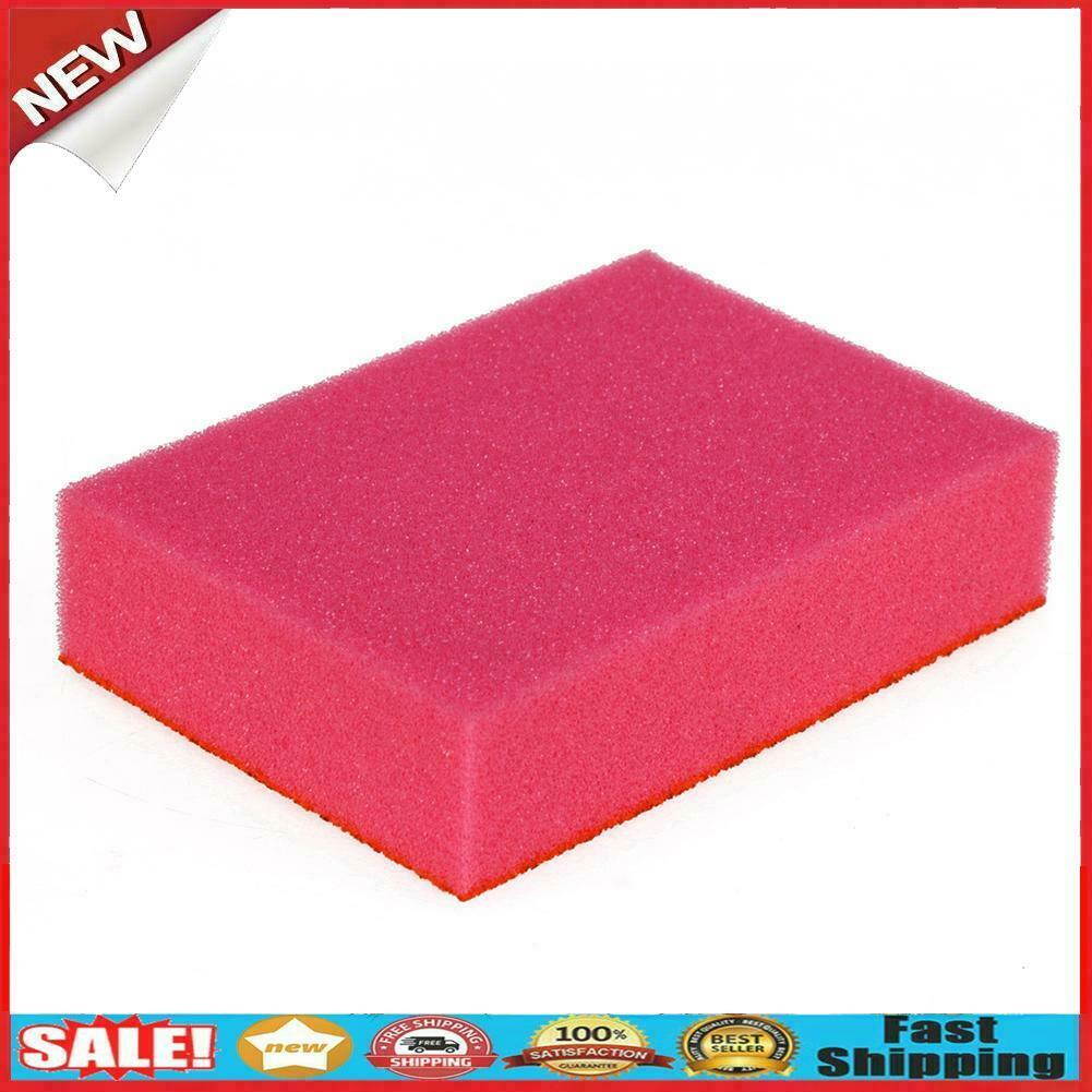 5pcs/set Scouring Alumina Emery Sponge Kitchen Scrub Stucco Clean Household @
