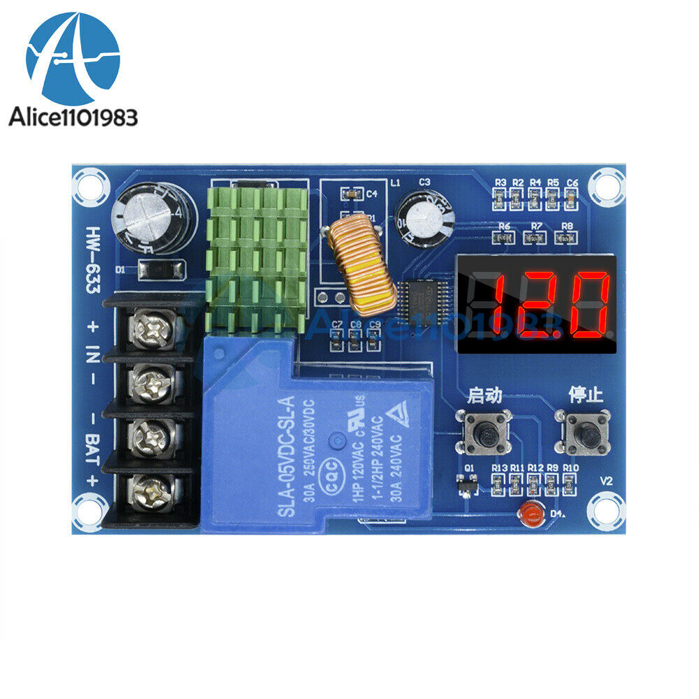 6-60V lead-acid Battery Charging Controller ProtectionSwitch 12V 24V 48V XH-M604