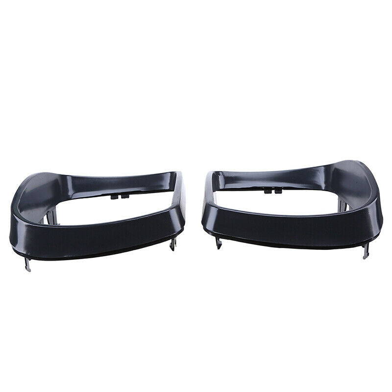 Pair Door Wing Mirror Cover Cap Trim Ring Left Right Fit BMW X5 E53 1999-2006