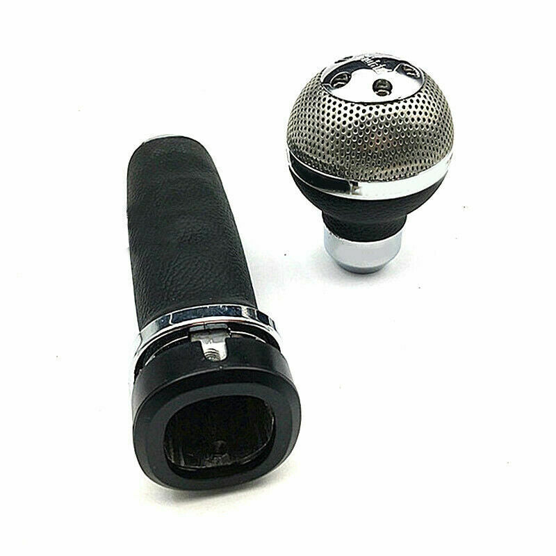 Manual Gear Shift Knobs Car Gear Stick Knob Shifter Hand Brake Sleeve Handbrake