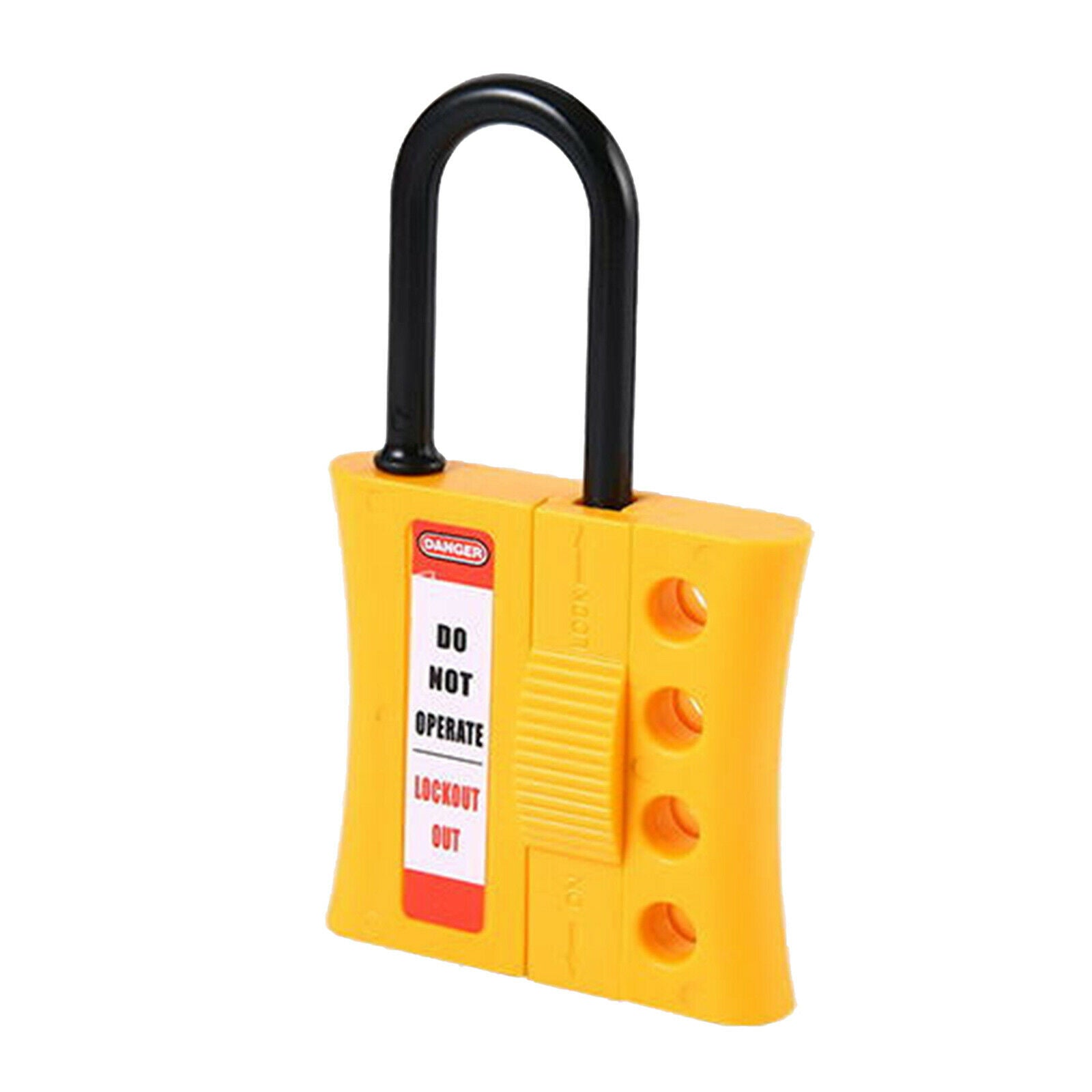Non Conductive Lockout Hasp Locking Padlock Shackle Safety Locks