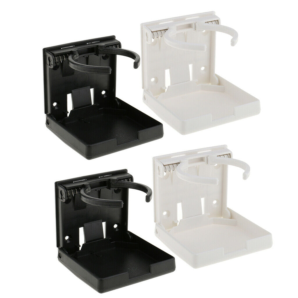 4x Universal Folding Cup Drink Holder For Boat Marine Yacht Truck RV Car Trailer