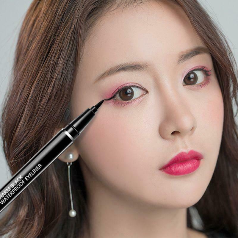 Liquid Eyeliner Pencil Big Eyes Makeup Long-lasting Eye Liner Pen Smooth Fast Dr