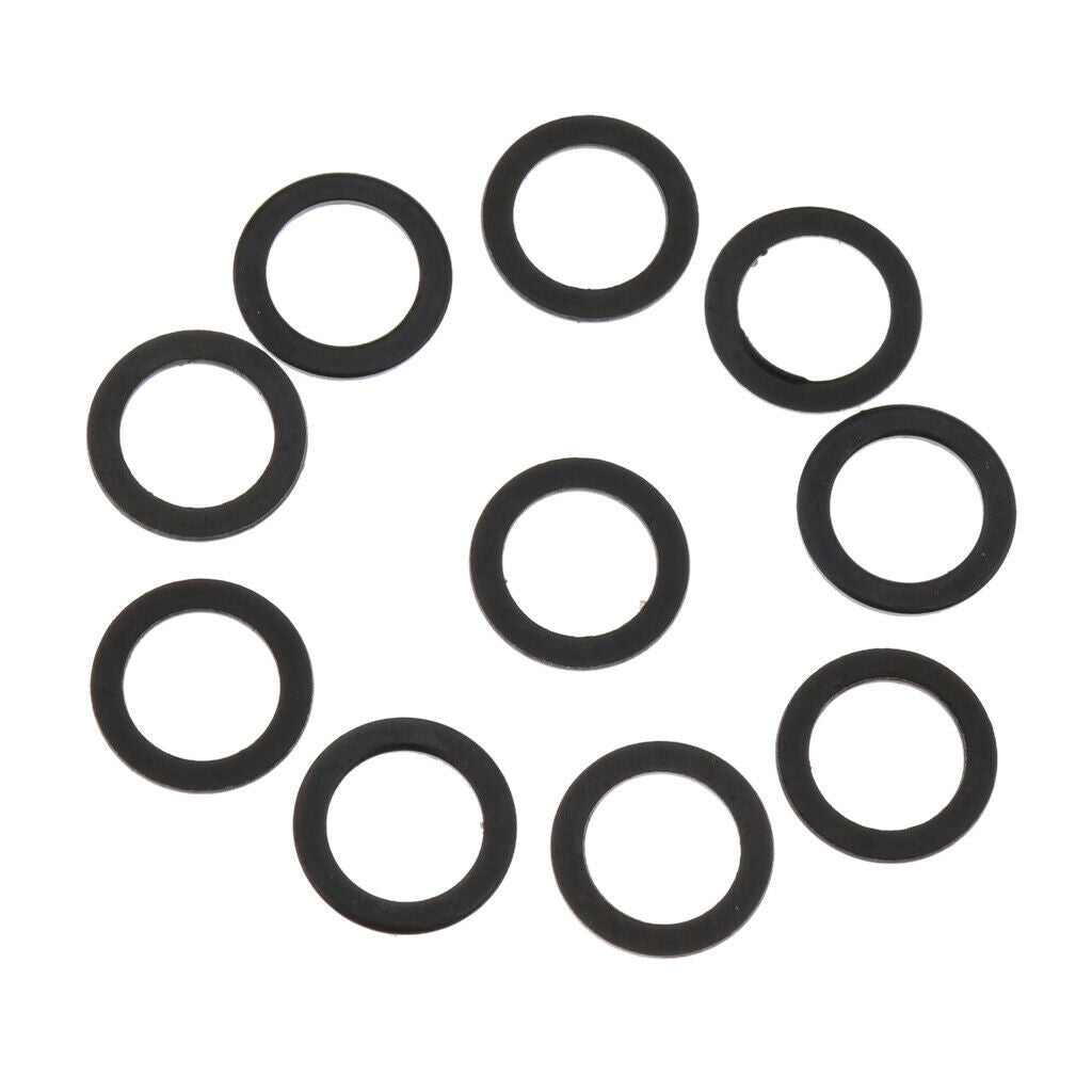 10pcs Longboard Speed Washers Skateboard Bearing Speed Ring Hardware 10mm